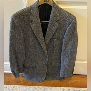 Jos A Banks Harris Tweed wool blazer, 43R